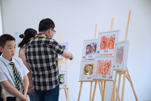 惠立艺术展,南通惠立学校